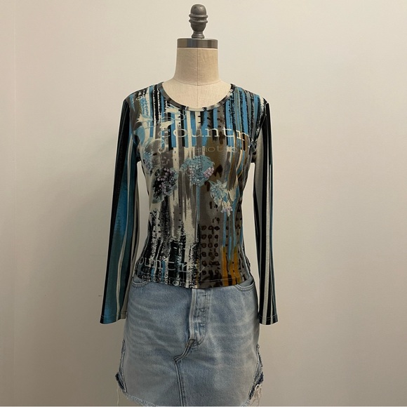 Vintage Patterned Top - Picture 2 of 3